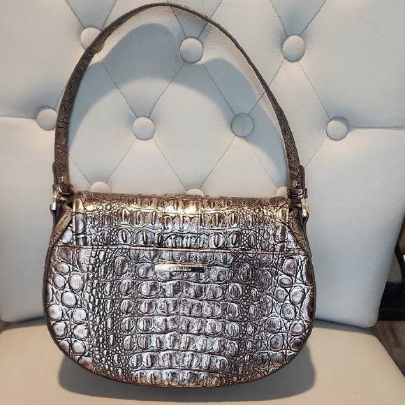 ✨️Brahmin Cyntia Bronze Nebula Genuine Leather✨️ - Picture 7 of 9